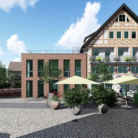 酒店 Schwanen Stuttgart Airport/messe 菲尔德施塔特